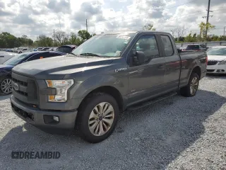 2016 Ford F-150 XL with VIN 1FTEX1CP1GFD12884, listed as a Copart auction lot 50345345 with 194,286 mi miles and Clean Title. Bid and sale history available at carsss.com. Image 1.