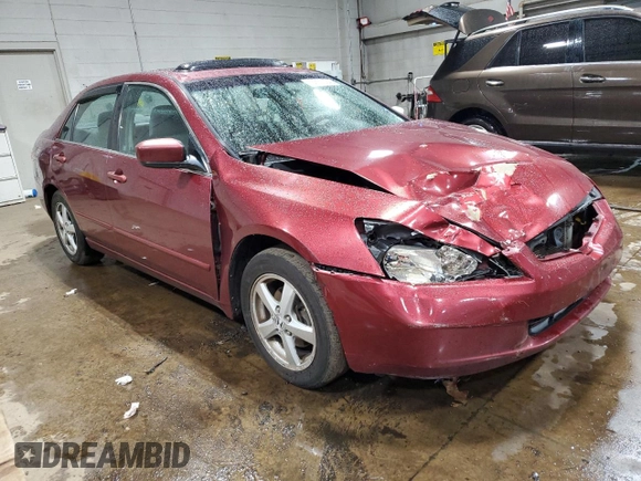 2005 Honda Accord EX z VIN 1HGCM56715A098168, wystawiony jako Copart lot #58300045 z przebiegiem 290 185 mil mil oraz Szkoda całkowita • Salvage title. Historia ofert i sprzedaży dostępna na DreamBid. Obrazek 4.