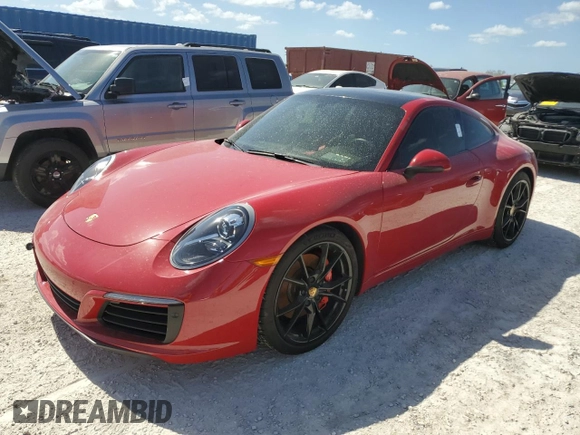 2019 Porsche 911 Carrera S with VIN WP0AB2A94KS114811, listed as a Copart auction lot 74474424 with Not Provided miles and Non Repairable. Bid and sale history available at DreamBid. Image 1.
