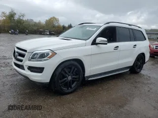 2016 Mercedes-Benz GL with VIN 4JGDF6EE3GA680287, listed as a Copart auction lot 75510964 with 95,956 mi miles and Salvage Title. Bid and sale history available at carsss.com. Image 1.