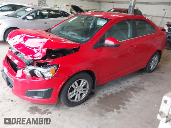 2015 Chevrolet Sonic LT with VIN 1G1JC5SH2F4117505, listed as a IAAI auction lot 42142076 with 138,769 mi miles and . Bid and sale history available at DreamBid. Image 2.