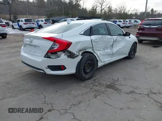 2019 Honda Civic Sedan EX with VIN 19XFC1F30KE015570, listed as a IAAI auction lot 41663514 with 152,084 mi miles. Bid and sale history available at carsss.com. Image 4.