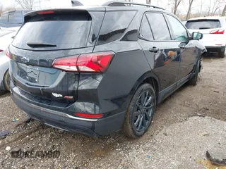 2023 Chevrolet Equinox RS with VIN 3GNAXMEG8PL251348, listed as a IAAI auction lot 41639260 with 20,794 mi miles. Bid and sale history available at carsss.com. Image 4.