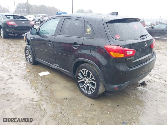 2017 Mitsubishi Outlander Sport ES 2.0 with VIN JA4AP3AU2HZ006130, listed as a IAAI auction lot 41565714 with 103,588 mi miles. Bid and sale history available at carsss.com. Image 3.