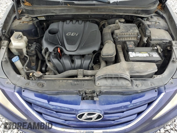2013 Hyundai Sonata GLS z VIN 5NPEB4AC8DH554976, wystawiony jako Copart lot #54862045 z przebiegiem 283 889 mil mil oraz Szkoda całkowita • Salvage title. Historia ofert i sprzedaży dostępna na DreamBid. Obrazek 11.