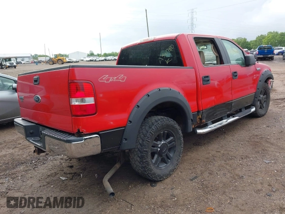 2005 Ford F-150 XLT z VIN 1FTPW14575FA50780, wystawiony jako IAAI lot #42338011 z przebiegiem 183 463 mil mil oraz . Historia ofert i sprzedaży dostępna na DreamBid. Obrazek 4.