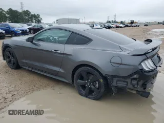 2022 Ford Mustang EcoBoost with VIN 1FA6P8TH9N5150100, listed as a Copart auction lot 55800095 with 21,996 mi miles and Salvage Title. Bid and sale history available at DreamBid. Image 2.
