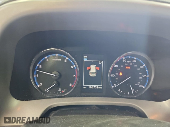 2016 Toyota RAV4 XLE with VIN 2T3RFREV6GW451194, listed as a Copart auction lot 59293325 with 168,739 mi miles and Salvage title. Bid and sale history available at DreamBid. Image 9.