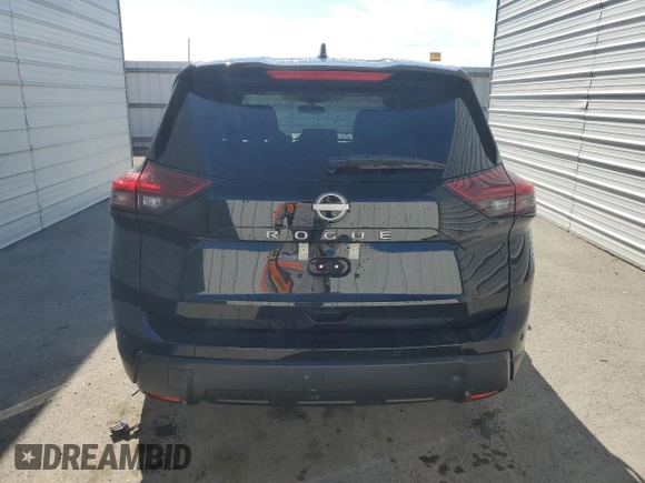 2025 Nissan Rogue SV with VIN 5N1BT3BA7SC826512, listed as a Copart auction lot 52599735 with 470 mi miles and Clean Title. Bid and sale history available at DreamBid. Image 6.