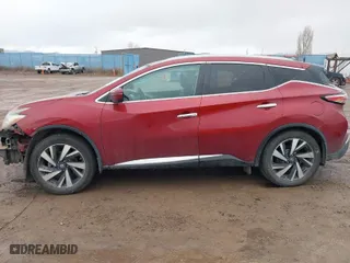 2016 Nissan Murano S with VIN 5N1AZ2MHXGN167917, listed as a IAAI auction lot 41074897 with 141,518 mi miles. Bid and sale history available at carsss.com. Image 15.
