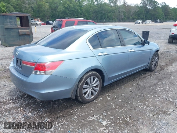 2011 Honda Accord EX-L with VIN 1HGCP3F81BA016360, listed as a IAAI auction lot 42344149 with 157,706 mi miles and . Bid and sale history available at DreamBid. Image 4.