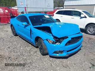 2017 Ford Mustang EcoBoost with VIN 1FA6P8TH5H5234404, listed as a IAAI auction lot 41806236 with 74,735 mi miles. Bid and sale history available at carsss.com. Image 1.