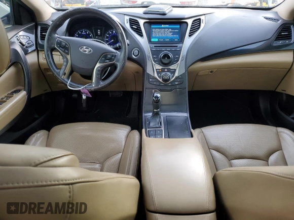 2013 Hyundai Azera with VIN KMHFH4JG2DA232956, listed as a Copart auction lot 46245175 with 59,987 mi miles and Salvage Title. Bid and sale history available at DreamBid. Image 8.