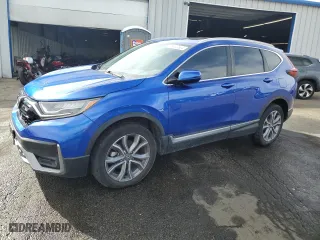 2020 Honda CR-V Touring with VIN 7FARW2H96LE017674, listed as a Copart auction lot 74922544 with 23,120 mi miles and Salvage Title. Bid and sale history available at carsss.com. Image 1.