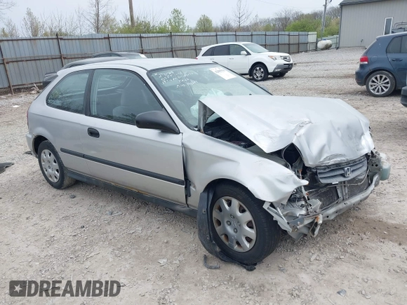 2000 Honda Civic DX z VIN 2HGEJ644XYH104197, wystawiony jako IAAI lot #42005938 z przebiegiem 125 321 mil mil oraz . Historia ofert i sprzedaży dostępna na DreamBid. Obrazek 1.