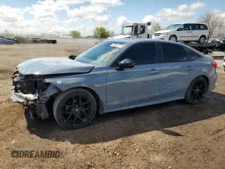2022 Honda Civic Sport z VIN 2HGFE2F56NH117127, wystawiony jako Copart lot #55660175 z przebiegiem 83 281 mil mil oraz Szkoda całkowita • Salvage title. Historia ofert i sprzedaży dostępna na DreamBid. Obrazek 1.