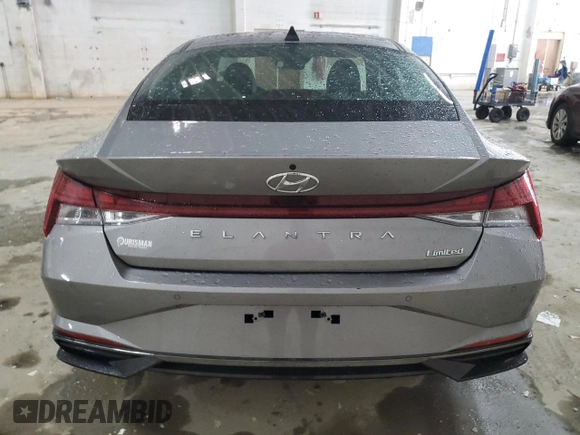 2023 Hyundai Elantra Limited z VIN KMHLP4AG4PU481753, wystawiony jako Copart lot #52979285 z przebiegiem 34 704 mil mil oraz Szkoda całkowita • Salvage title. Historia ofert i sprzedaży dostępna na DreamBid. Obrazek 6.