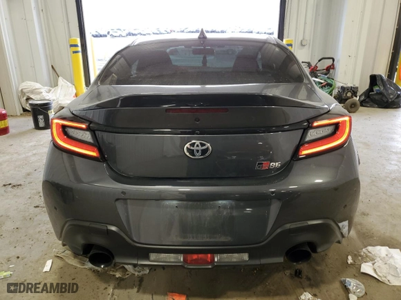 2024 Toyota GR86 Premium with VIN JF1ZNBE1XR8757000, listed as a Copart auction lot 47086215 with 11,056 mi miles and Clean Title. Bid and sale history available at carsss.com. Image 6.