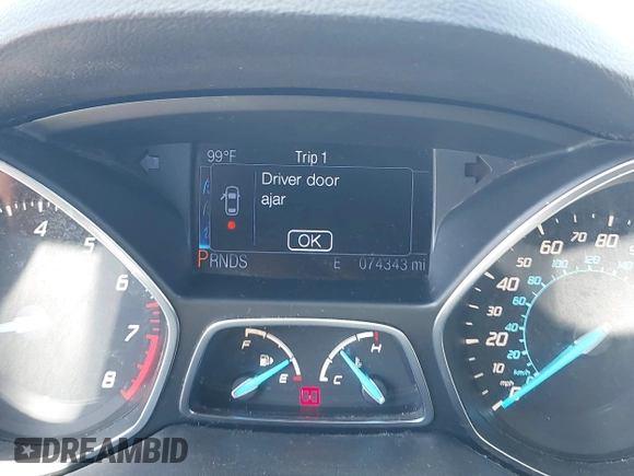 2013 Ford Escape SEL with VIN 1FMCU9H92DUB31689, listed as a IAAI auction lot 42022387 with 74,343 mi miles. Bid and sale history available at carsss.com. Image 7.