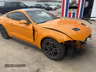 2019 Ford Mustang GT with VIN 1FA6P8CFXK5196514, listed as a Copart auction lot 55160435 with 19,914 mi miles and Clean Title. Bid and sale history available at carsss.com. Image 1.