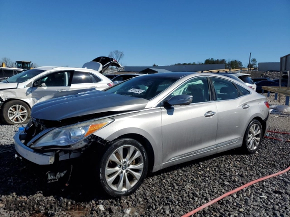 2014 Hyundai Azera с VIN KMHFG4JG6EA354742, выставлен на аукционе Copart как лот 48163345 с пробегом 104 983 миль миль и Списание • Salvage title. История ставок и продаж доступна на DreamBid. Изображение 1.