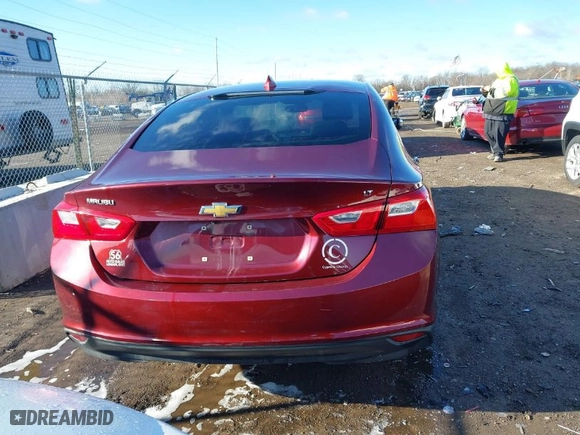 2016 Chevrolet Malibu LT with VIN 1G1ZE5ST7GF315858, listed as a IAAI auction lot 41800263 with NaN miles. Bid and sale history available at carsss.com. Image 16.