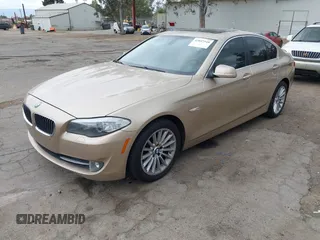 2011 BMW 5 Series 535i with VIN WBAFR7C58BC605804, listed as a IAAI auction lot 42047548 with 147,833 mi miles and . Bid and sale history available at carsss.com. Image 2.