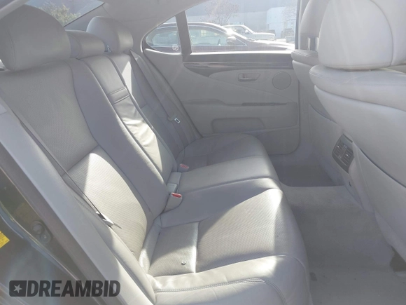2008 Lexus LS 460 with VIN JTHBL46F185079002, listed as a IAAI auction lot 41724629 with Not Provided miles and . Bid and sale history available at DreamBid. Image 8.
