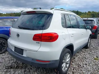 2017 Volkswagen Tiguan Wolfsburg Edition with VIN WVGRV7AX1HW505773, listed as a IAAI auction lot 38026893 with 63,026 mi miles and . Bid and sale history available at DreamBid. Image 4.