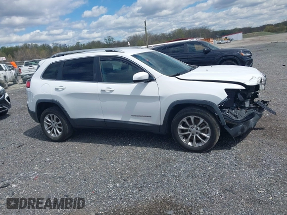 2019 Jeep Cherokee Latitude with VIN 1C4PJLCB4KD366405, listed as a IAAI auction lot 42018976 with 58,626 mi miles. Bid and sale history available at carsss.com. Image 13.