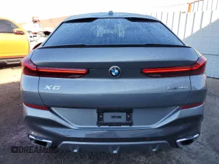 2024 BMW X6 xDrive40i with VIN 5UX33EX0XR9U60152, listed as a Copart auction lot 49845555 with 29,712 mi miles and Clean Title. Bid and sale history available at carsss.com. Image 6.