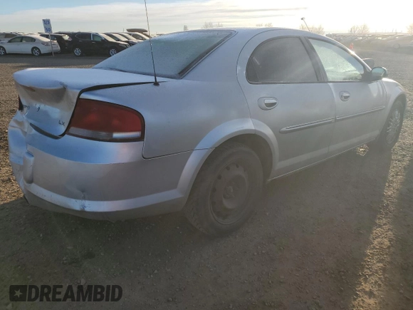 2001 Chrysler Sebring with VIN 1C3EL46U41N609633, listed as a Copart auction lot 75944184 with 246,722 mi miles and Salvage Title. Bid and sale history available at DreamBid. Image 3.