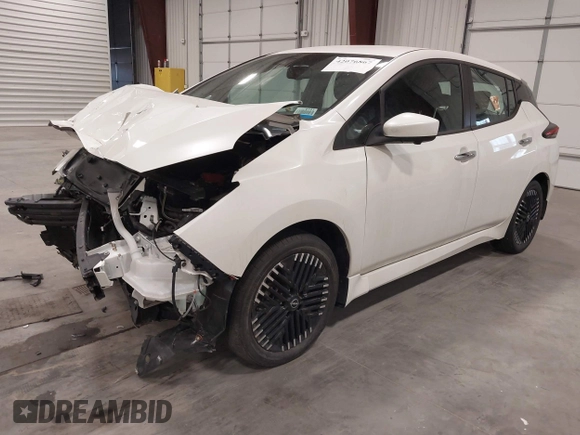2023 Nissan LEAF SV Plus with VIN 1N4CZ1CV6PC553041, listed as a IAAI auction lot 42076867 with 19,732 mi miles and . Bid and sale history available at DreamBid. Image 19.