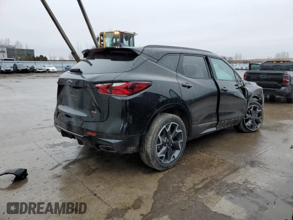 2022 Chevrolet Blazer RS с VIN 3GNKBKRS8NS181200, выставлен на аукционе Copart как лот 52493315 с пробегом 35 126 миль миль и Чистый • Clean title. История ставок и продаж доступна на DreamBid. Изображение 3.