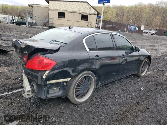 2012 Infiniti G25 x z VIN JN1DV6AR8CM861056, wystawiony jako Copart lot #51791045 z przebiegiem Nie podano mil oraz Szkoda całkowita • Salvage title. Historia ofert i sprzedaży dostępna na DreamBid. Obrazek 3.