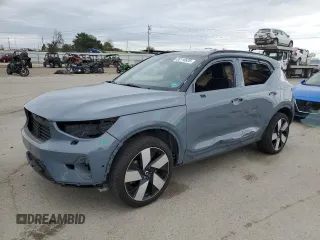 2023 Volvo XC40 Ultimate с VIN YV4ED3UM8P2961627, выставлен на аукционе Copart как лот 55118625 с пробегом 17 059 миль миль и Списание • Salvage title. История ставок и продаж доступна на DreamBid. Изображение 1.
