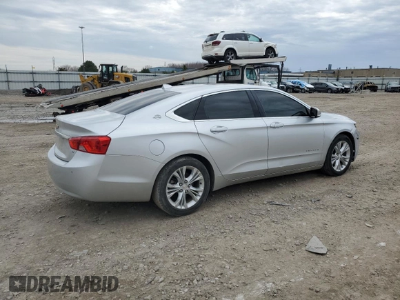 2014 Chevrolet Impala LT with VIN 1G1125S37EU102018, listed as a Copart auction lot 52813305 with 210,961 mi miles and Non Repairable. Bid and sale history available at DreamBid. Image 3.