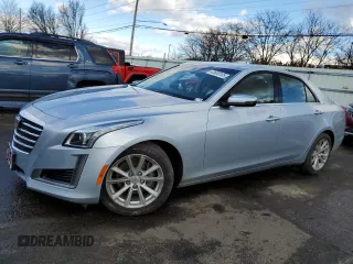 2017 Cadillac CTS RWD with VIN 1G6AP5SX7H0211220, listed as a Copart auction lot 43609165 with 54,837 mi miles and Salvage title. Bid and sale history available at DreamBid. Image 1.