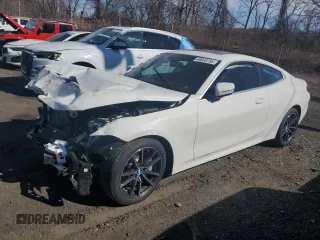 2025 BMW 4 Series 430i xDrive z VIN WBA63DA03SCT41818, wystawiony jako Copart lot #48500795 z przebiegiem 788 mil mil oraz Czysty tytuł • Clean title. Historia ofert i sprzedaży dostępna na DreamBid. Obrazek 1.