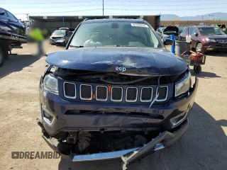 2020 Jeep Compass Limited with VIN 3C4NJDCB0LT203629, listed as a Copart auction lot 52348655 with 71,749 mi miles and Salvage title. Bid and sale history available at DreamBid. Image 5.