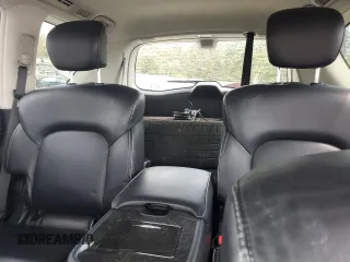 2020 Infiniti QX80 LUXE with VIN JN8AZ2NE5L9253877, listed as a Copart auction lot 65412734 with 53,987 mi miles and Salvage Title. Bid and sale history available at carsss.com. Image 10.
