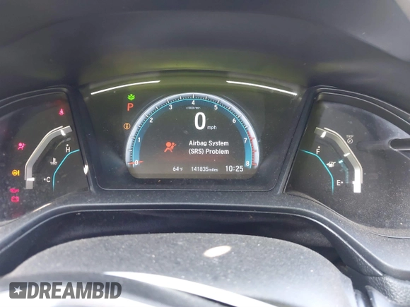 2020 Honda Civic LX with VIN 2HGFC2F6XLH533726, listed as a IAAI auction lot 41633882 with 141,835 mi miles and . Bid and sale history available at DreamBid. Image 7.