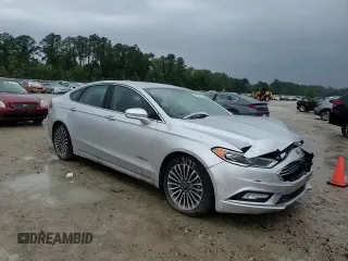 2018 Ford Fusion Hybrid Titanium with VIN 3FA6P0RU1JR181886, listed as a Copart auction lot 46742873 with 86,822 mi miles. Bid and sale history available at carsss.com. Image 15.