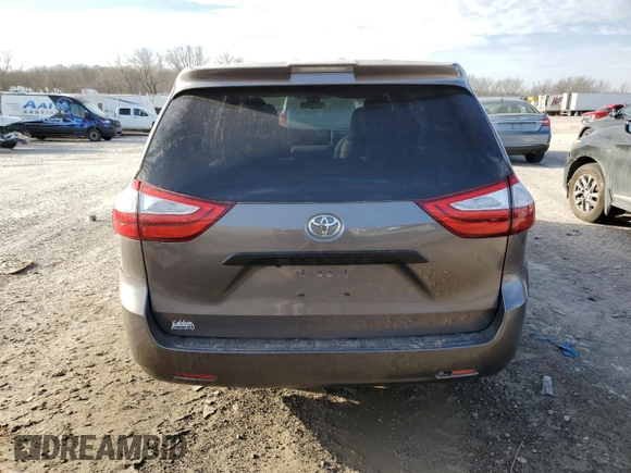 2018 Toyota Sienna L with VIN 5TDZZ3DCXJS931025, listed as a Copart auction lot 49206645 with 141,125 mi miles and Clean Title. Bid and sale history available at DreamBid. Image 6.
