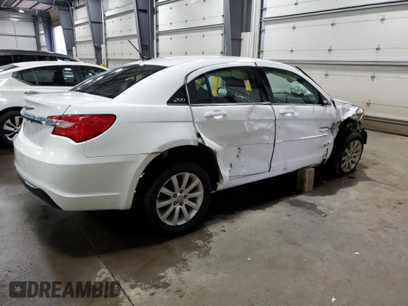 2012 Chrysler 200 Touring with VIN 1C3CCBBB4CN195496, listed as a Copart auction lot 52695825 with 140,821 mi miles and Salvage Title. Bid and sale history available at carsss.com. Image 3.