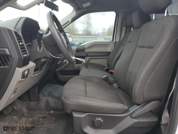 2019 Ford F-150 XL with VIN 1FTMF1C59KKD92917, listed as a Copart auction lot 52052585 with 73,251 mi miles and Salvage Title. Bid and sale history available at carsss.com. Image 7.