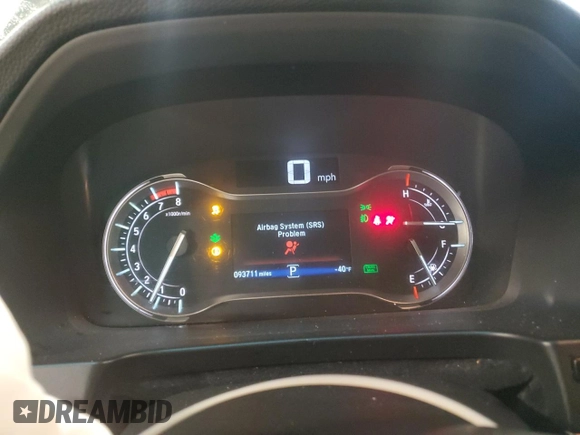 2016 Honda Pilot EX-L with VIN 5FNYF6H54GB068656, listed as a Copart auction lot 57773195 with 93,711 mi miles and Non repairable. Bid and sale history available at DreamBid. Image 9.