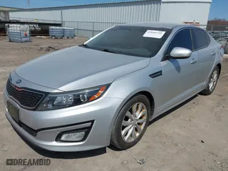 2015 Kia Optima EX with VIN 5XXGN4A7XFG423632, listed as a IAAI auction lot 42046548 with 190,941 mi miles. Bid and sale history available at carsss.com. Image 17.