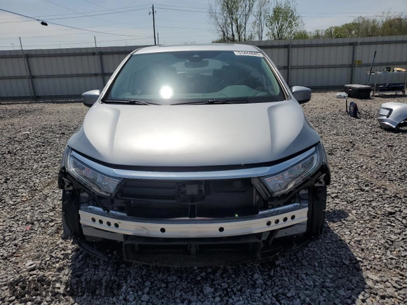 2024 Honda Odyssey EX-L with VIN 5FNRL6H63RB046690, listed as a Copart auction lot 51444685 with 7,829 mi miles and Salvage Title. Bid and sale history available at DreamBid. Image 5.