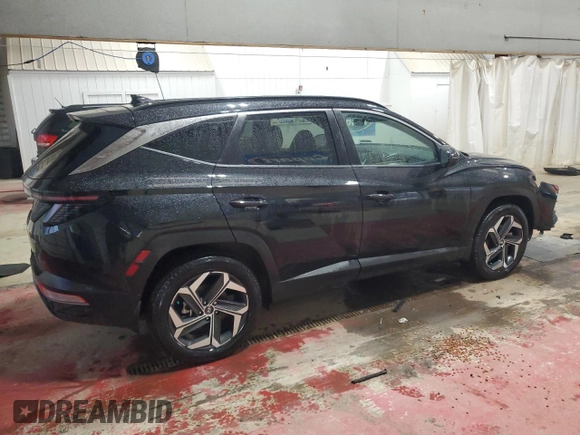 2024 Hyundai Tucson SEL with VIN 5NMJFCDE3RH350634, listed as a Copart auction lot 50632875 with 5,539 mi miles and Salvage Title. Bid and sale history available at carsss.com. Image 3.